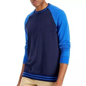 Club Room Men's Regular-Fit Colorblocked Fleece Sweatshirt/Sweater